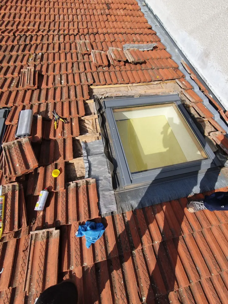 pose velux à Roussillon